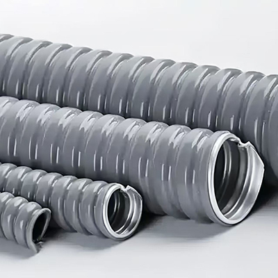 Goede prijs Liquid Type Flexible Metal Conduit Sterke treksterkte In Zwart Grijs Wit Voor veelzijdige bedradingsoplossingen online