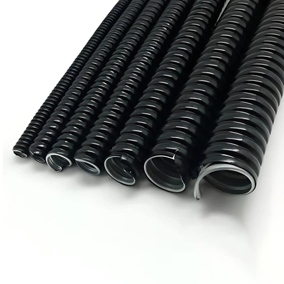Buen precio En el exterior, el tubo ondulado flexible, el conducto metálico, el plástico recubierto con una excelente durabilidad en línea