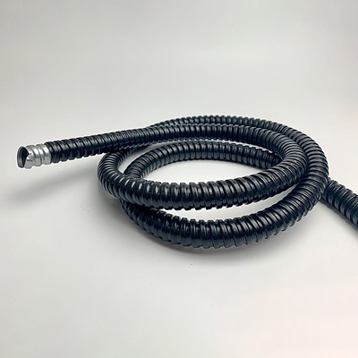 PVC-geplatte metalen slang bekleed met PVC-coating