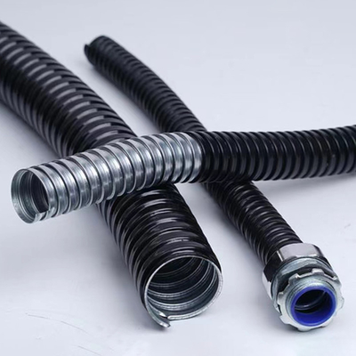 kwaliteit GB/T Flankenstandaard Gekrompen 3 8 Flexible metalen geleiding voor water- en afvalwaterzuivering fabriek