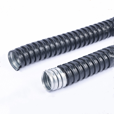 Goede prijs Waterbestendig PVC-gecoat flexibel slang met PVC-coatingsmateriaal in zwart online