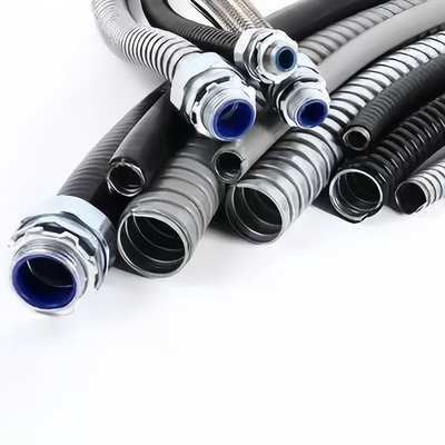 kwaliteit 1/4 inch PVC bedekte flexibele metalen geleiding 150 PSI voor de farmaceutische industrie fabriek