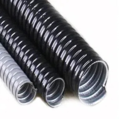 10°-30° Activiteit buigbaarheid Flexible metalen geleiding met flensverbinding en golvende metalen slang
